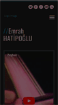 Mobile Screenshot of emrahhatipoglu.com